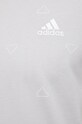 Памучна тениска adidas IS1827 сив