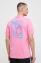 Odzież adidas Performance t-shirt treningowy IS2397 różowy