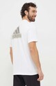 Дрехи Памучна тениска adidas IS2854 бял