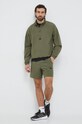 Памучна тениска adidas IS2855 черен SS24