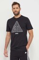 Хлопковая футболка adidas TIRO чёрный IS2877