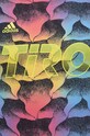 Бавовняна футболка adidas TIRO IS2879 барвистий