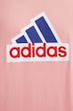 Bavlnené tričko adidas IS8342 ružová