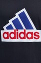Хлопковая футболка adidas IS9596 чёрный