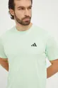 zelena Kratka majica za vadbo adidas Performance Training Essentials