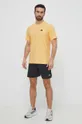 adidas Performance t-shirt treningowy żółty