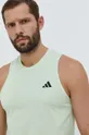 zöld adidas Performance edzős póló