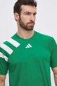 adidas Performance tricou de antrenament Fortore 23 verde IT5655