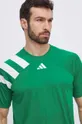 zielony adidas Performance t-shirt treningowy Fortore 23