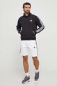 adidas tricou din bumbac IW8833 negru SS24