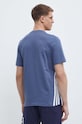 Oblečenie Bavlnené tričko adidas IX5199 modrá