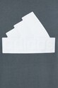Памучна тениска adidas зелен IZ1623