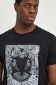 Joop! t-shirt bawełniany Deano czarny 30042428