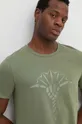 zielony Joop! t-shirt bawełniany Alerio
