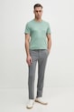 Joop! t-shirt bawełniany Alerio 30042432 zielony SS25