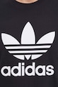 adidas Originals t-shirt bawełniany Trefoil IU2364 czarny