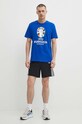 Tričko adidas Performance Euro 2024 IT9293 modrá SS24