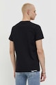 Odzież Karl Lagerfeld Jeans t-shirt bawełniany 240D1700 czarny