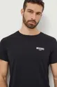 čierna Plážové tričko Moschino Underwear Pánsky