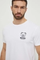 biały Moschino Underwear t-shirt lounge Męski