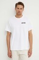 Levi's tricou din bumbac alb 16143