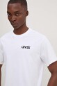 Bavlnené tričko Levi's 16143 biela SS25
