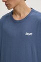 Levi's t-shirt bawełniany 16143 niebieski