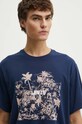 Levi's tricou din bumbac bleumarin 16143
