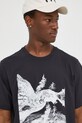 Levi's tricou din bumbac negru 16143