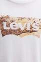 Levi's t-shirt bawełniany biały 22491