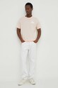 Levi's t-shirt bawełniany 22491 różowy SS25