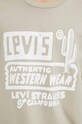 Levi's tricou din bumbac 22491 bej
