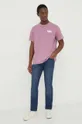Levi's t-shirt różowy