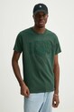 Levi's tricou din bumbac verde 22491