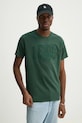 Levi's t-shirt bawełniany zielony 22491