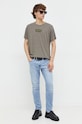 Levi's t-shirt 22491 zielony SS25