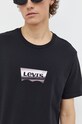 Levi's tricou din bumbac negru 22491