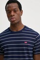 Levi's pamut póló 56605 sötétkék