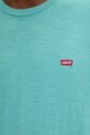 Levi's tricou din bumbac turcoaz 56605