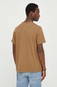 Odzież Levi's t-shirt bawełniany 56605 brązowy