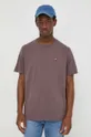 marrone Levi's t-shirt in cotone