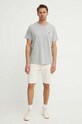 Bavlnené tričko Levi's 56605 sivá SS25