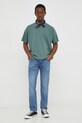 Levi's tricou din bumbac A0637 verde SS25