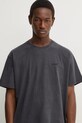 Bavlněné tričko Levi's šedá A0637