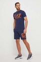 EA7 Emporio Armani t-shirt 3DPT37.PJMUZ granatowy SS24