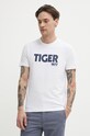 Tiger Of Sweden tricou din bumbac Dillan alb T65617038