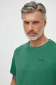zelená Bavlnené tričko Pepe Jeans Jacko