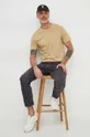 Bavlnené tričko Pepe Jeans Jacko béžová