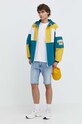 Бавовняна футболка Herschel 50283.01588 білий SS24
