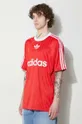 rosso adidas Originals t-shirt Adicolor Poly Tee